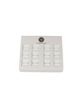 Expositor Anillos Plata 6 Unidades para joyería profesional
