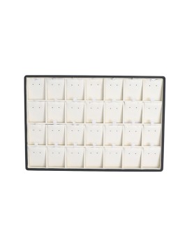 Expositor Conjuntos Plata 28 Conjuntos de polipiel para juegos y sets de plata
