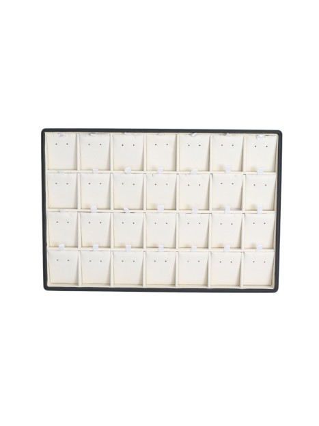 Expositor Conjuntos Plata 28 Conjuntos de polipiel para juegos y sets de plata