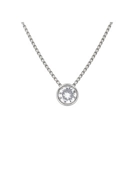 Gargantilla diamante de laboratorio en plata 0,10 ct 3,00 mm