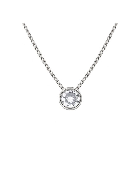 Gargantilla diamante de laboratorio en plata 0,24 ct 4,00 mm