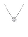 Gargantilla diamante de laboratorio en plata 0,45 ct 5,00 mm