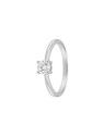 Anillo diamante de laboratorio en plata 0,45 ct 5,00 mm