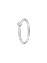 Anillo diamante de laboratorio en plata 0,15 ct 3,50 mm
