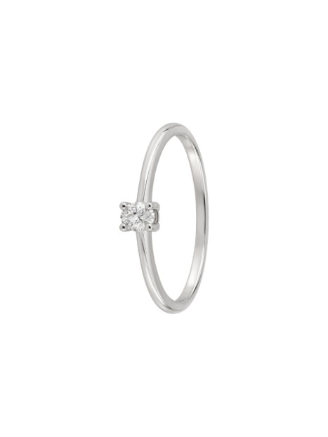 Anillo diamante de laboratorio en plata 925 de 0,28 ct