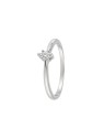 Anillo diamante de laboratorio en plata 925 de 0,10 ct
