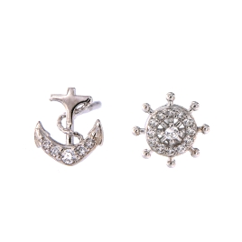 PLATA PENDIENTES CIRCONITAS 925MM
