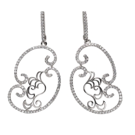 PLATA PENDIENTES NOVIA