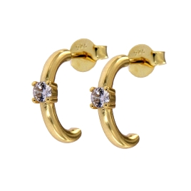 PLATA PENDIENTES AROS