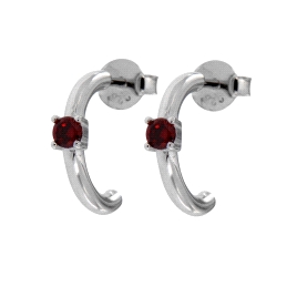 PLATA PENDIENTES AROS