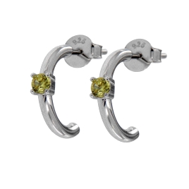 PLATA PENDIENTES AROS