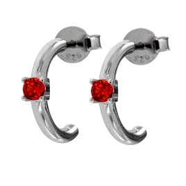 PLATA PENDIENTES AROS