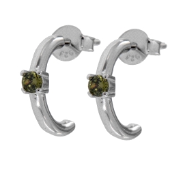 PLATA PENDIENTES AROS