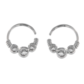 PENDIENTES PLATA 925MM