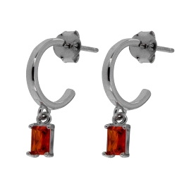 PLATA PENDIENTES AROS
