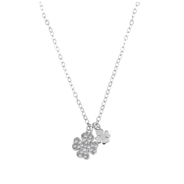PLATA GARGANTILLA  TREBOL CRC. 925MM
