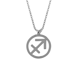 Colgante Signo del Zodiaco en Plata - Sagitario