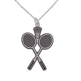 COLGANTE PLATA BÁDMINTON