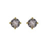 <p>Pendientes de presión con circonita </p>\n<p>6 mm</p>