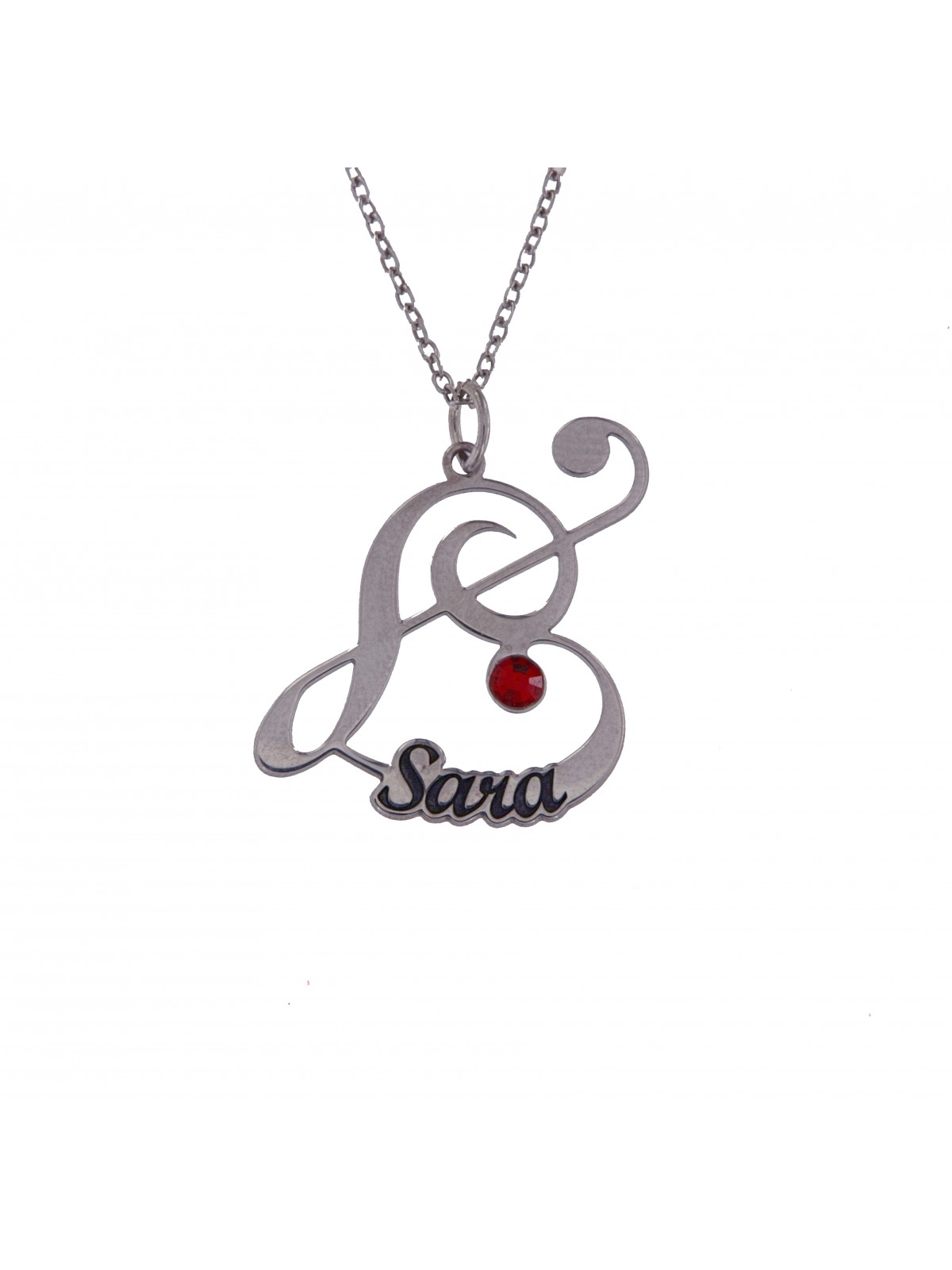 COLGANTE CORAZÓN EN FORMA DE NOTA MUSICAL