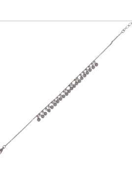 <p>Gargantilla muy finita con un colgantito en forma de un latido y acabo en un corazón pequeñito, en plata de primera ley.</p>
