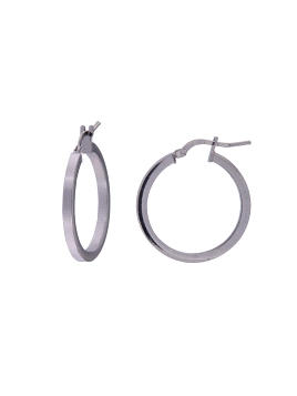 AROS DE PLATA PLANOS 25 MM