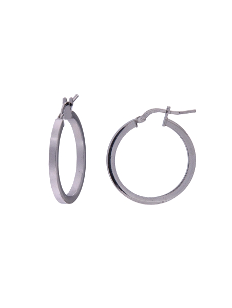 AROS DE PLATA PLANOS 25 MM