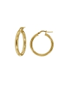 AROS DE PLATA LISOS PREMIUM DORADOS