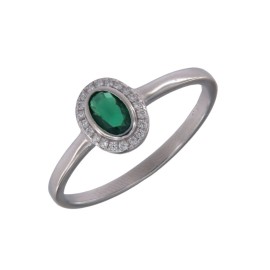 Solitarios de Color en Plata 925 | Joyas Marisol